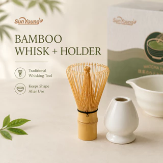 [Chawan matcha set bowl] ชุดชงมัทฉะ 5 ชิ้น ถ้วยมัทฉะญี่ปุ่นแท้ งานคราฟต์เซรามิก กล่องของขวัญสุดหรู
