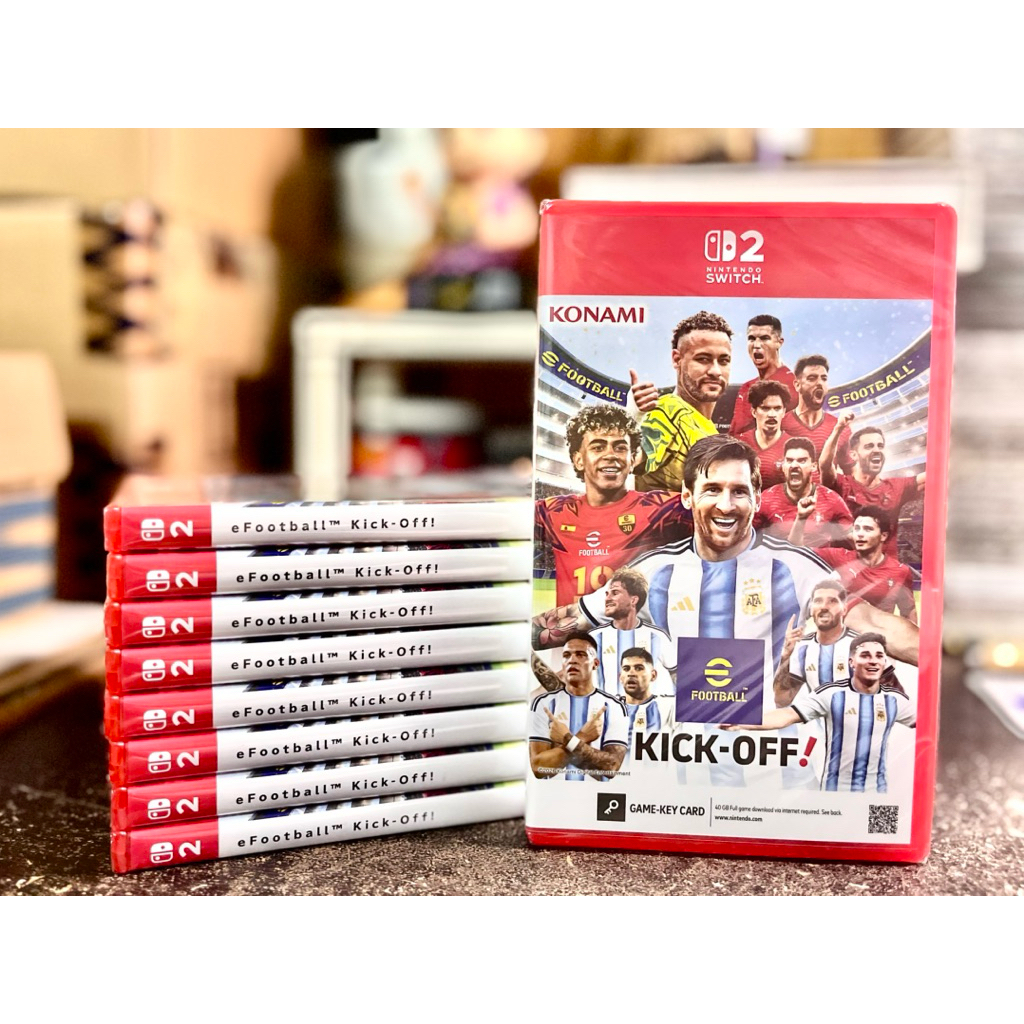 Ns2 Switch 2 [S/P-ฟุตบอล] eFootball™ Kick-Off! (KONAMI) 📌GAME-KEY CARD