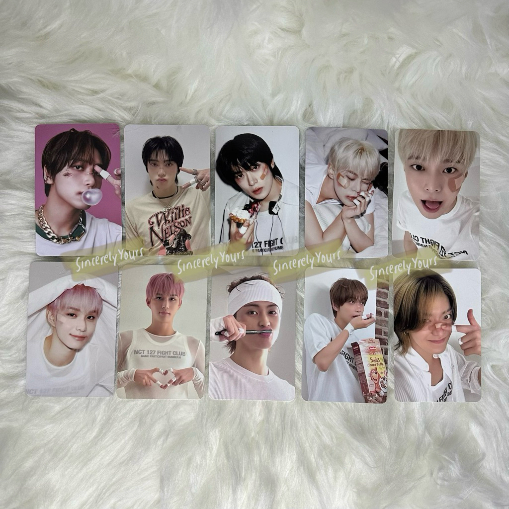 [พร้อมส่ง] NCT127 SSGT 2025 Season’s Greetings Trading Card Battle Code 127