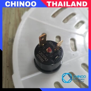 (เเท้ 100%) โอเว่อร์โหลดตู้เย็น (แบบกลม) HITACHI สีน้ำตาล โอเว่อโหลดตู้เย็น รีเลย์ตู้เย็น