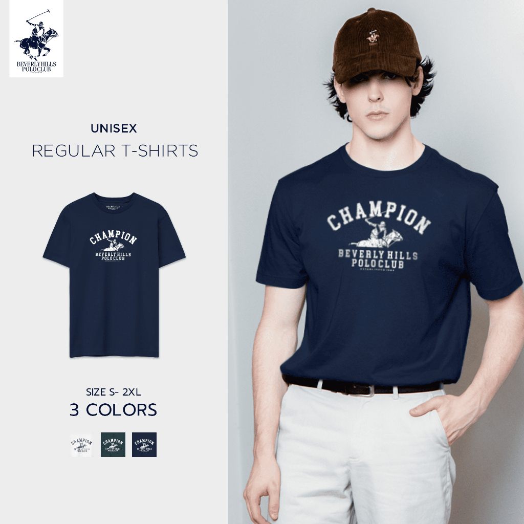 BEVERLY HILLS POLO CLUB เสื้อยืดคอกลมแขนสั้น รุ่น BNSR467