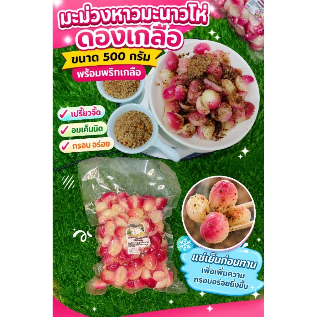 มะม่วงหาวมะนาวโห่ดองเกลือ  500 กรัม