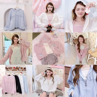 RIKAน้องYUKIเสื้อกันUV คลุมกันแดดupf50+ สำหรับการปกป้องจากแสงแดด