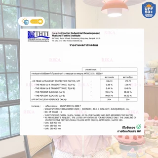 RIKAน้องYUKIเสื้อกันUV คลุมกันแดดupf50+ สำหรับการปกป้องจากแสงแดด