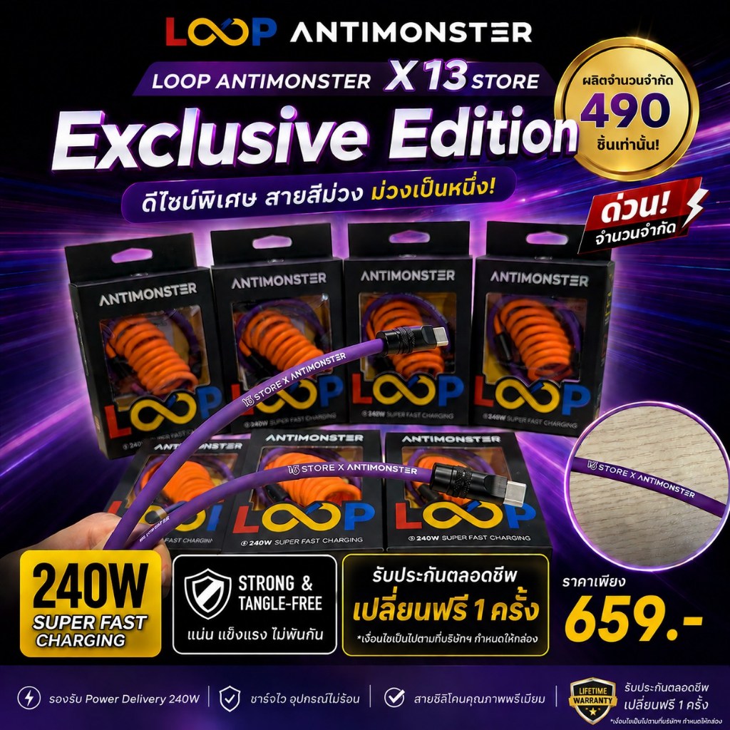 LOOP ANTIMONSTER Exclusive Edition by 13 STORE