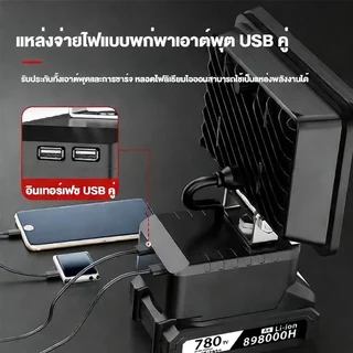ไฟฉุกเฉินกลางแจ้ง LED Camping Light 8 นิ้ว ไฟตั้งแคมป์ ไฟนิรภัย สำหรับตกปลากลางคืน