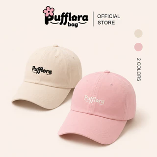 Pufflora หมวกแฟชั่น หมวกแก็ปผู้หญิง หมวกเบสบอล น้ำหนักเบา ใส่สบาย ไม่กดทับศีรษะ สายปรับระดับได้