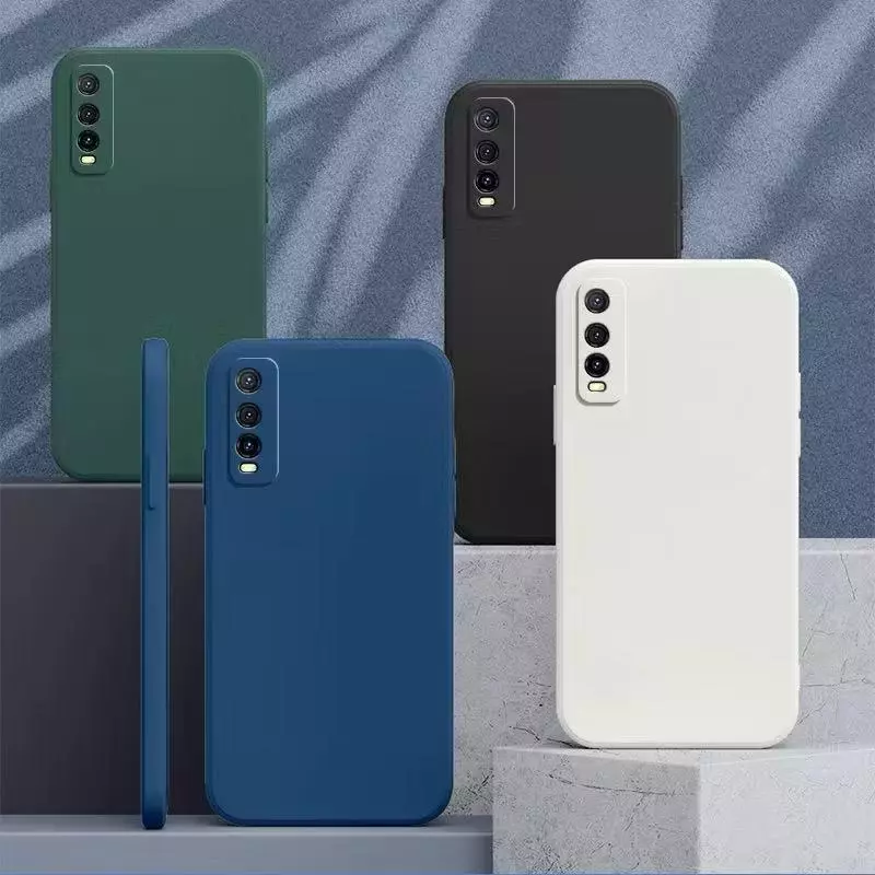 เคสชิลิโคน กำมะหยี่ สำหรับ Vivo Y20 Y20S Y20I Y21A Y12S Y3S Y01 Y01A Y15S Y11 Y12 Y15 Y17 เคสกันกระแทกกำมะหยี่