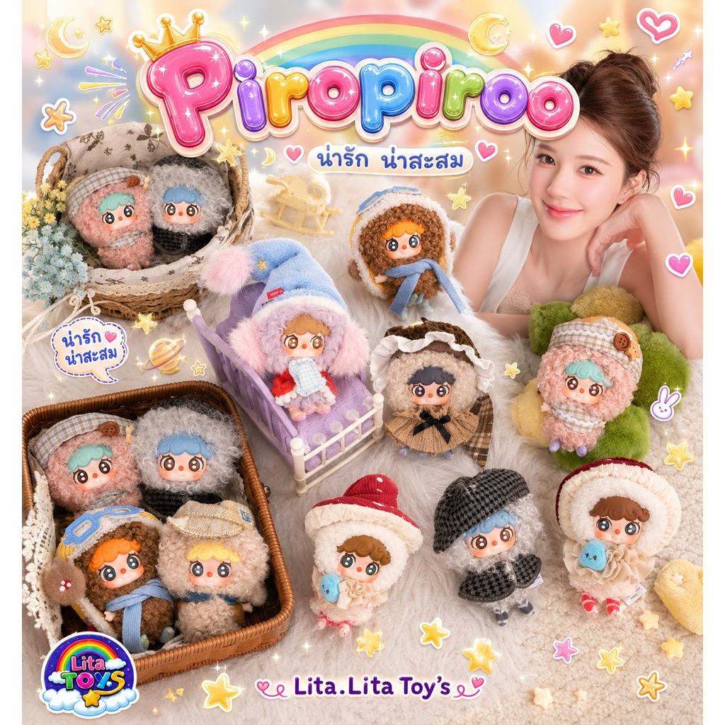 [ พร้อมส่ง ] 🌸 Piropiroo Sweet Dreama Carried 🌸 พวงกุญแจ