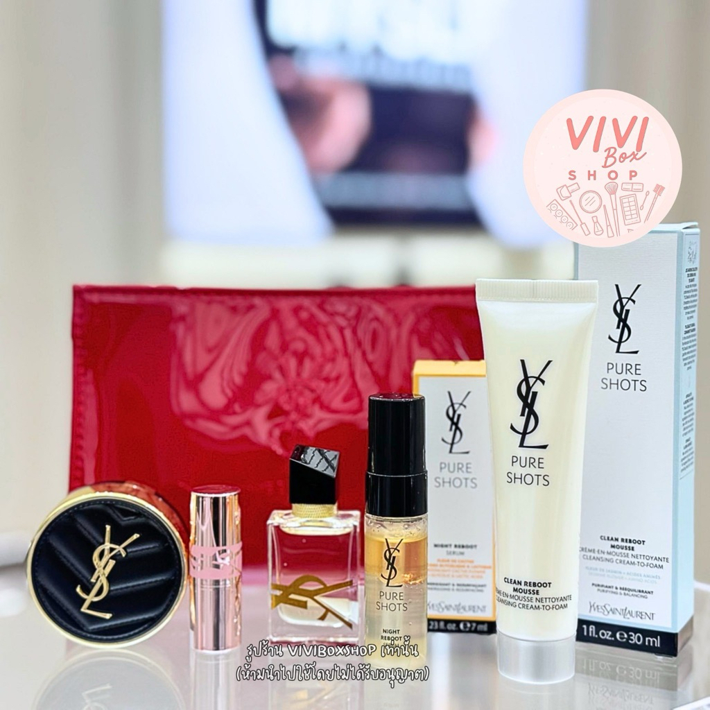 Ysl Beauty and Skincare Set 👑 ป้ายคิงแท้ 💯จาก King Power  [VIVIBOXSHOP]