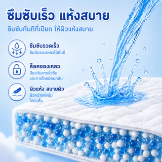 COD SUKOS กางเกงอนามัยผู้หญิง ผ้าอนามัยแบบกางเกง 32 ชิ้น ระบายอากาศ 360 องศา สำหรับผู้หญิงหลังคลอดและประจำเดือน