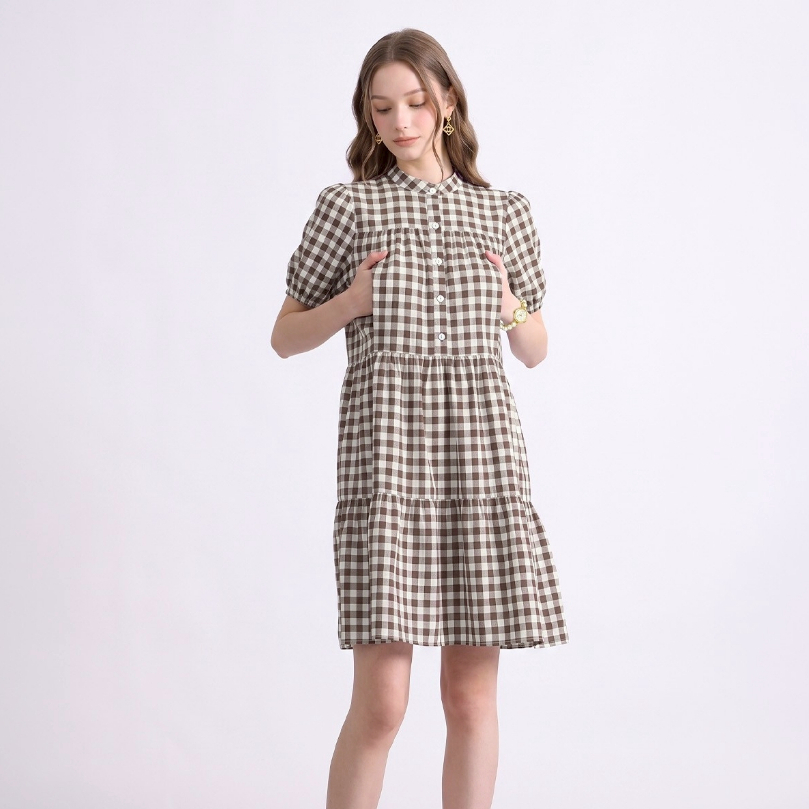 Nitan (นิทาน) เดรสให้นม ชุดคลุมท้องรุ่น Rivera Nursing Dress (Special Collection)
