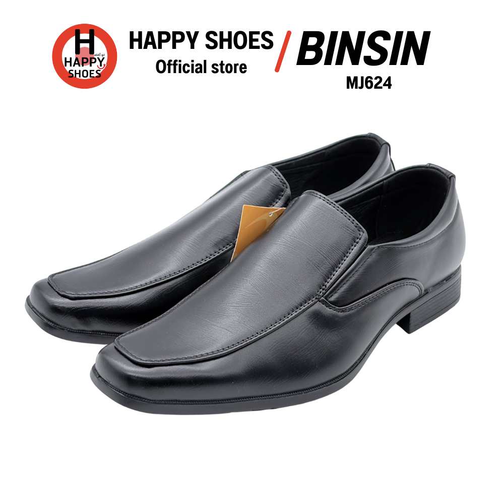 BINSIN บินซิน KH003 รองเท้าหนังเปิดส้น สำหรับผู้ชาย เบอร์ 40-45 เบานุ่ม สบายเท้า
