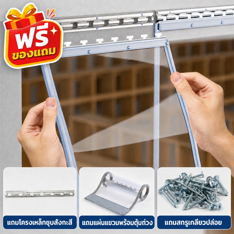 ของขวัญ โครงเหล็กชุบสังกะสี แผ่นแขวนพร้อมตุ้มถ่วง สกรู