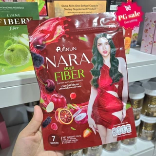 ไฟเบอร์นารา NARA MULTI FIBER (1 ห่อ 7 ซอง) ของแท้ 100%