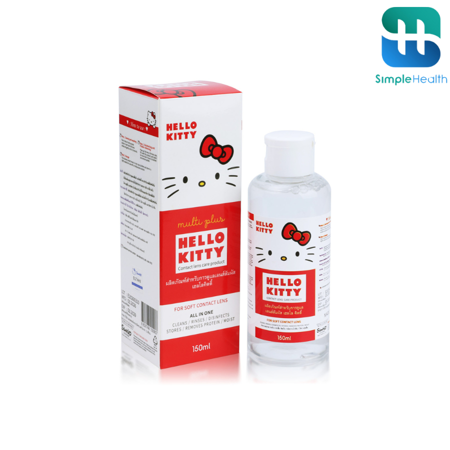Simplecare น้ำยาล้างคอนแทคเลนส์ 60-355ml. Contact lens solution สำหรับคนใส่คอนแทค