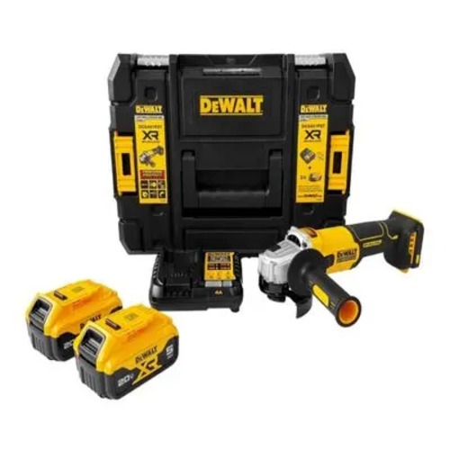 เครื่องเจียรไร้สาย (Slide Switch) 4 นิ้ว 20 โวลต์ DEWALT รุ่น DCG407P2T-B1 (รวมแบต)