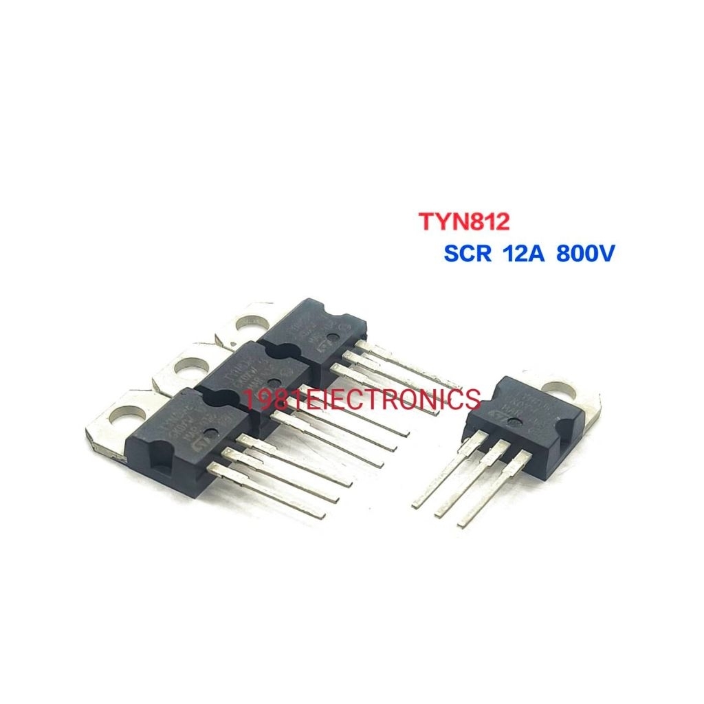 ราคา 1ตัว 👉👉 TYN812 SCR Silicon Controlled Rectifiers 12A 800V TO-220 เอสซีอาร์ 12A 800V
