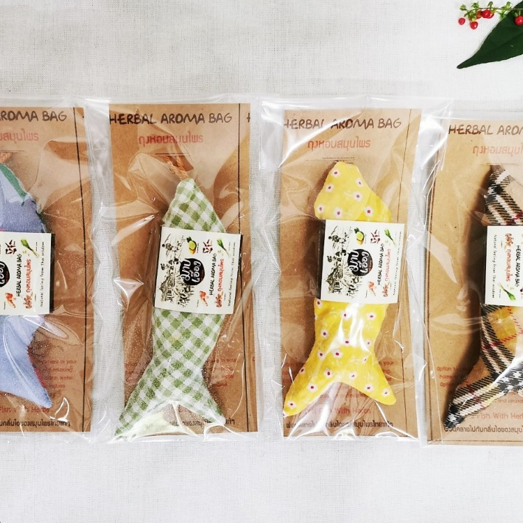 ถุงหอมสมุนไพร (Herbal Aroma Bag) - ผลิตโดย มาบเอื้อง