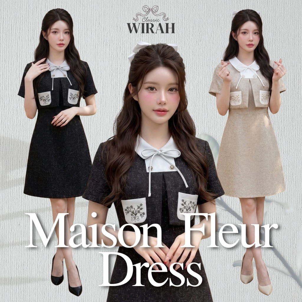 DW497 Maison Fleur Dress เมซอง-เฟลอ