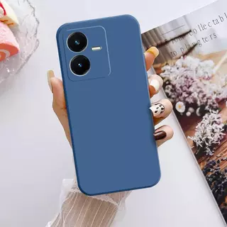 เคสชิลิโคน TPU กำมะหยี่ สำหรับ Vivo Y22 Y22S เคสกันกระแทก กำมะหยี่