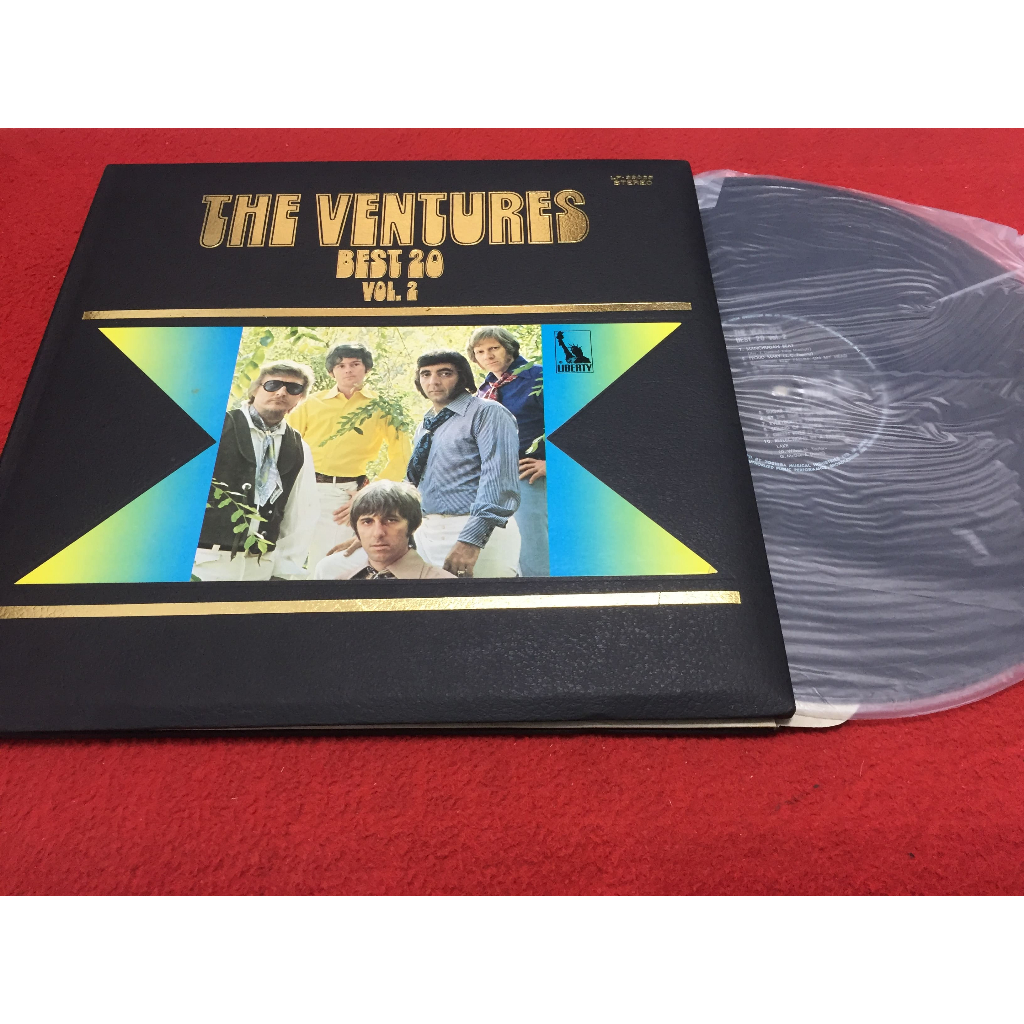 The Ventures - Best 20 Vol. 2 ขนาด 12 นิ้ว LP ร้าน PinHaiMusic B167