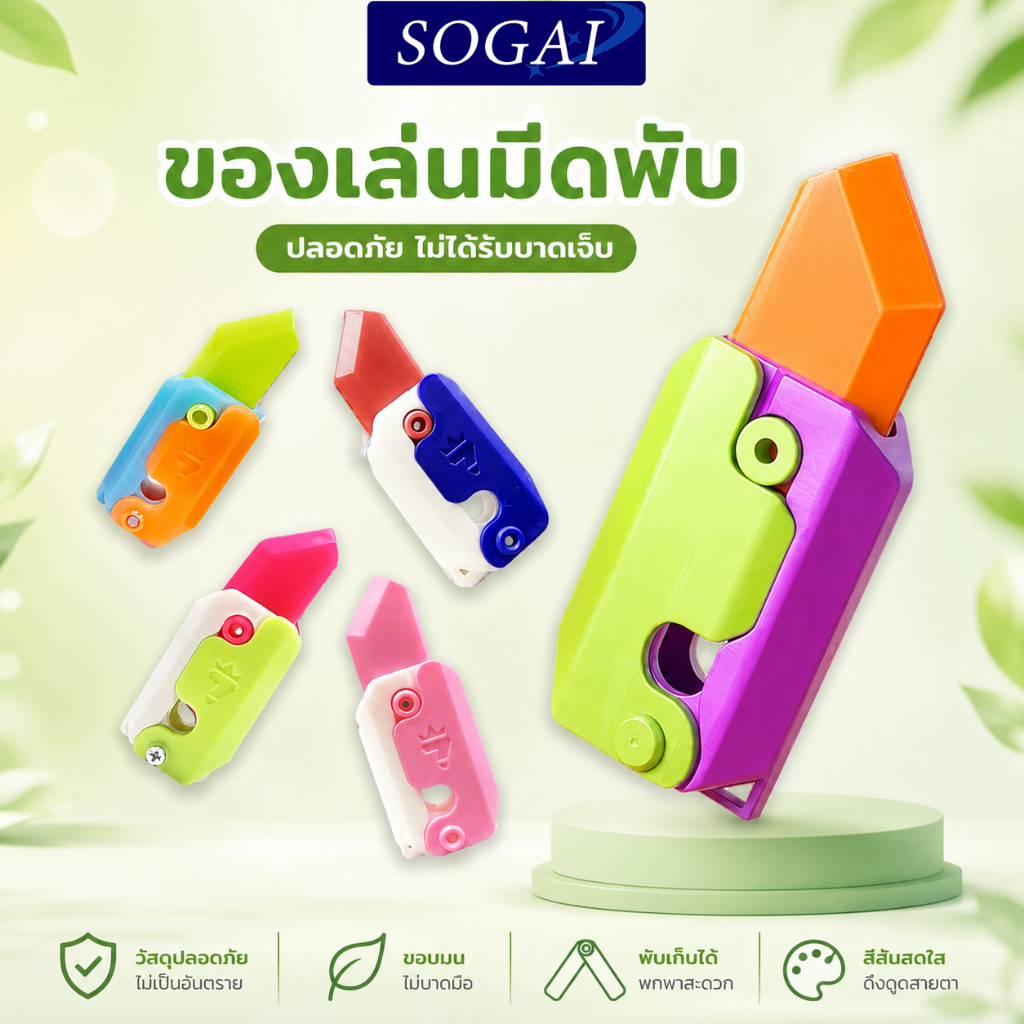 3D มีดหัวผักกาดแรงโน้มถ่วง ของเล่น ของเล่นตัดแรงโน้มถ่วงสำหรับเด็ก มีดแครอทการ์ตูนสำหรับเด็ก เกมปริศนา ของเล่นสำหรับเด็