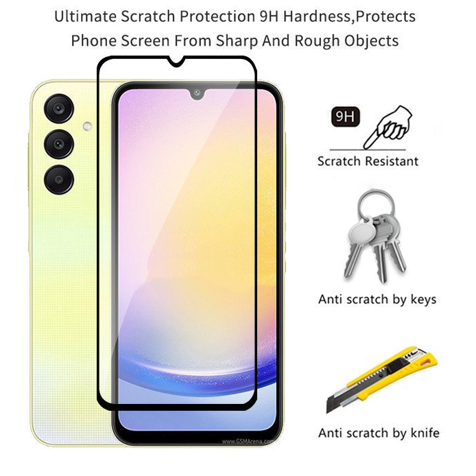 ฟิล์มกระจกเต็มจอ For SAMSUNG A07 A17 A27 A37 A57 A55 A15 A25 A35 A14 A24 A34 A54 A06 A16 A26 A36 A56 A05S A03S A52S A05