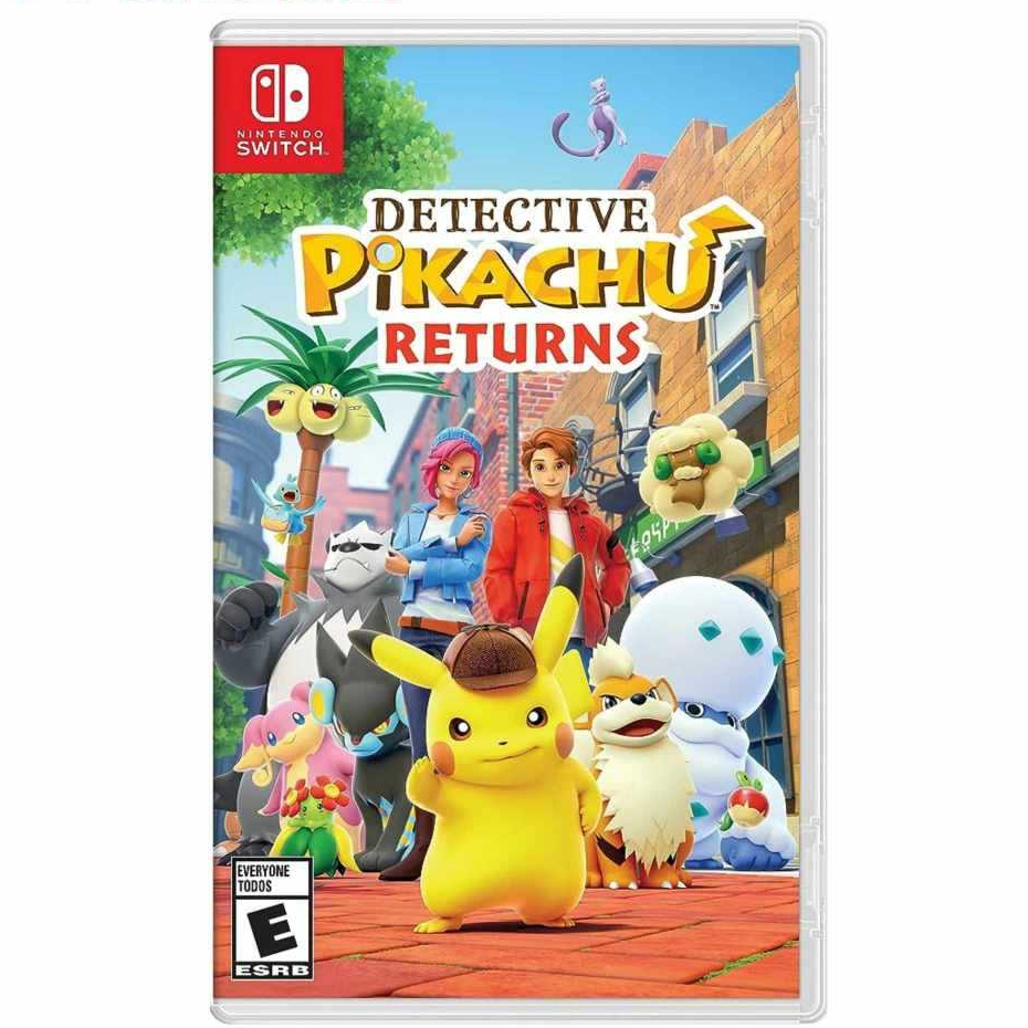 nintendo switch detective pikachu returns ( english )