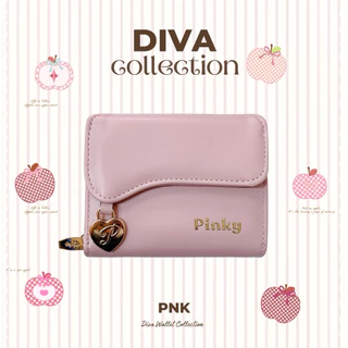 [PINKY] New collection : Diva Wallet (ดีว่า) : กระเป๋าสตางค์แบบพับ พกพาง่าย