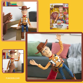 [ของแท้ นำเข้า] โมเดลฟิกเกอร์สะสม [Toy Story Ultimate Action (Woody / Buzz Lightyear) โดย Mattel
