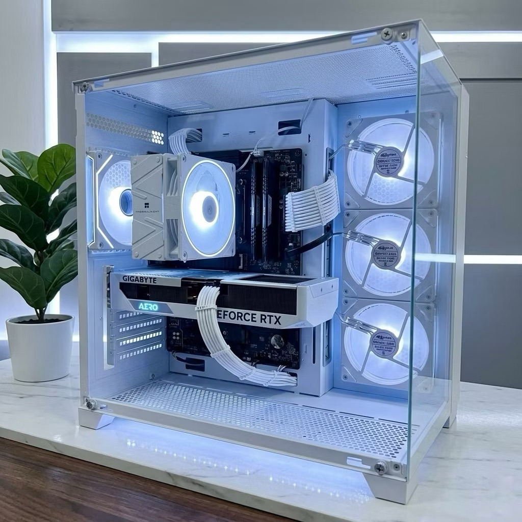คอมประกอบพร้อมใช้ 🔥มีบริการประกอบคอมด่วน ส่งด่วน🔥 i5 12400F RYZEN 5 5500 RAM 16 SSD 256 PSU 550w 80+