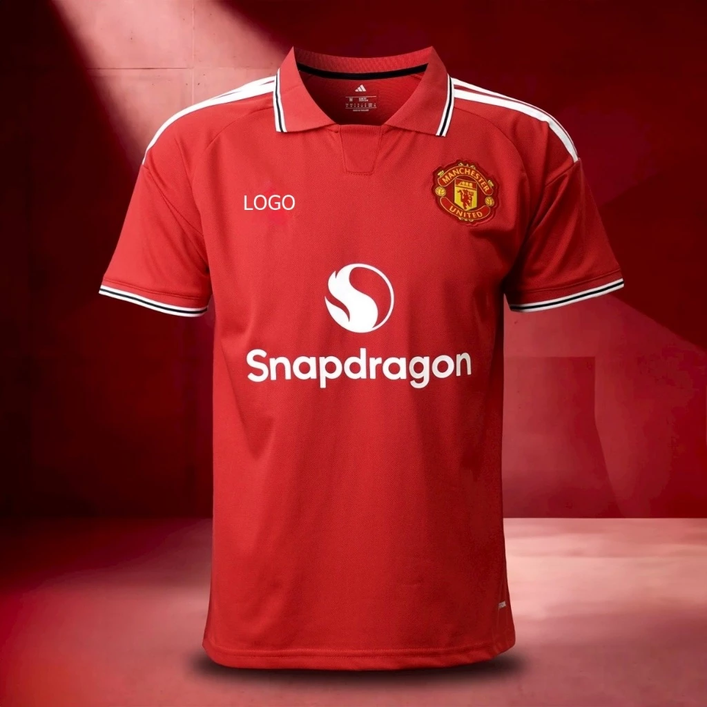 สโมสร Fan [สต็อกในไทย]เสื้อฟุตบอล งานเกรดแฟนบอลแดง เสื้อกีฬาคุณภาพพร้อมโลโก้ พร้อมรีดเบอร์ชื่อได้ทุกตัว