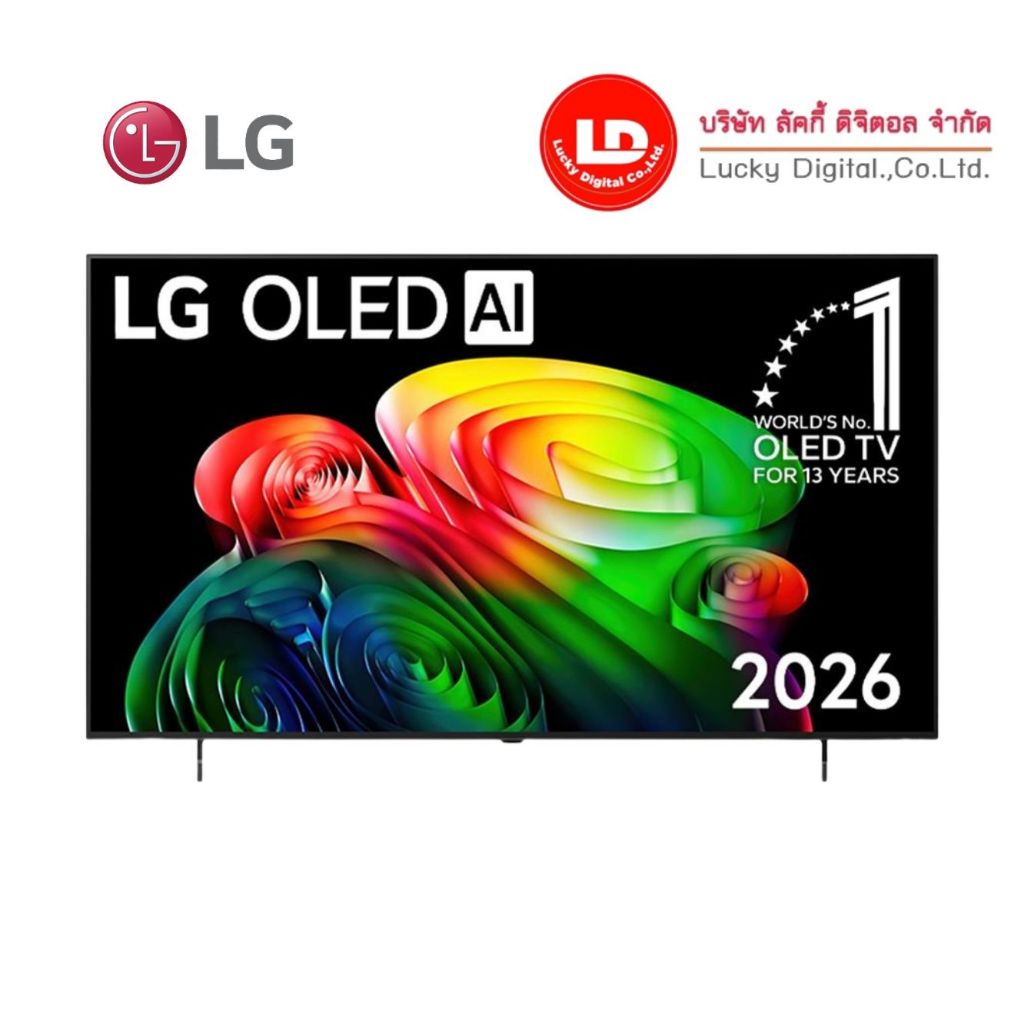 LG 55 นิ้ว รุ่น OLED55B6PSA LG OLED AI B6 4K Smart TV 2026 OLED55B6