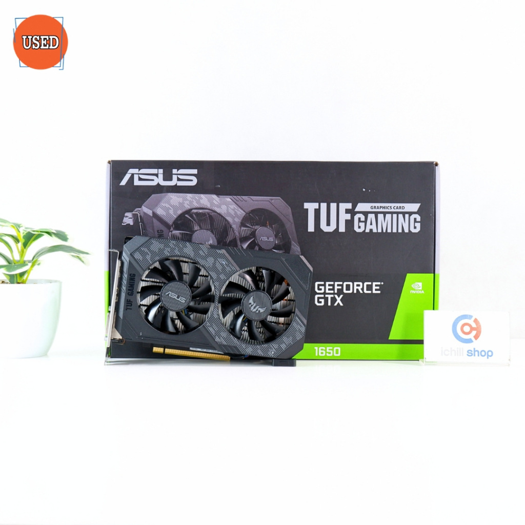 การ์ดจอ (VGA) ASUS TUF GTX1650 4GB 2F GAMING P12620