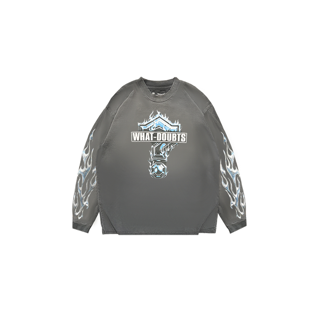 whatdoubts | sweet chrome faded long sleeve
