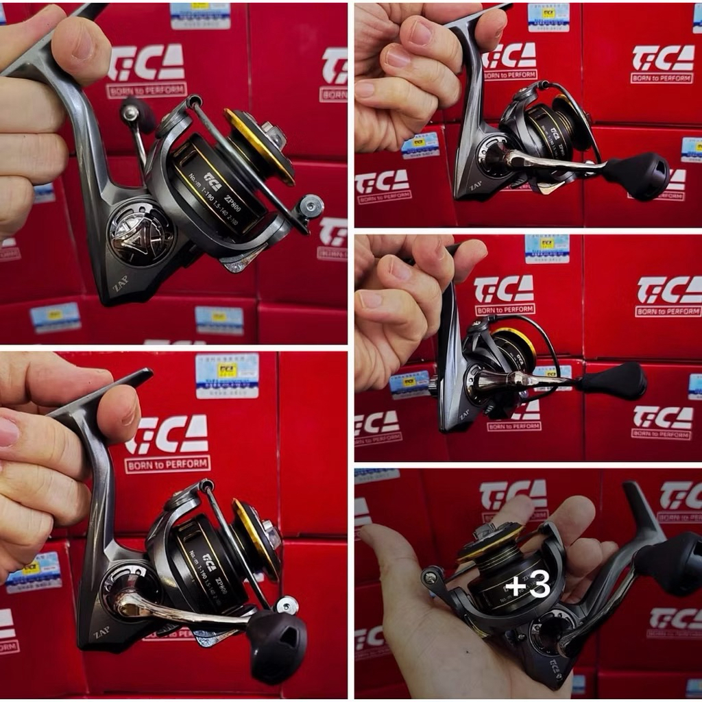TICA CETUS ZP800 แถมเสื้ออย่างดี รอกติก้า ตกกุ้ง ตกปลาขนาดเล็ก