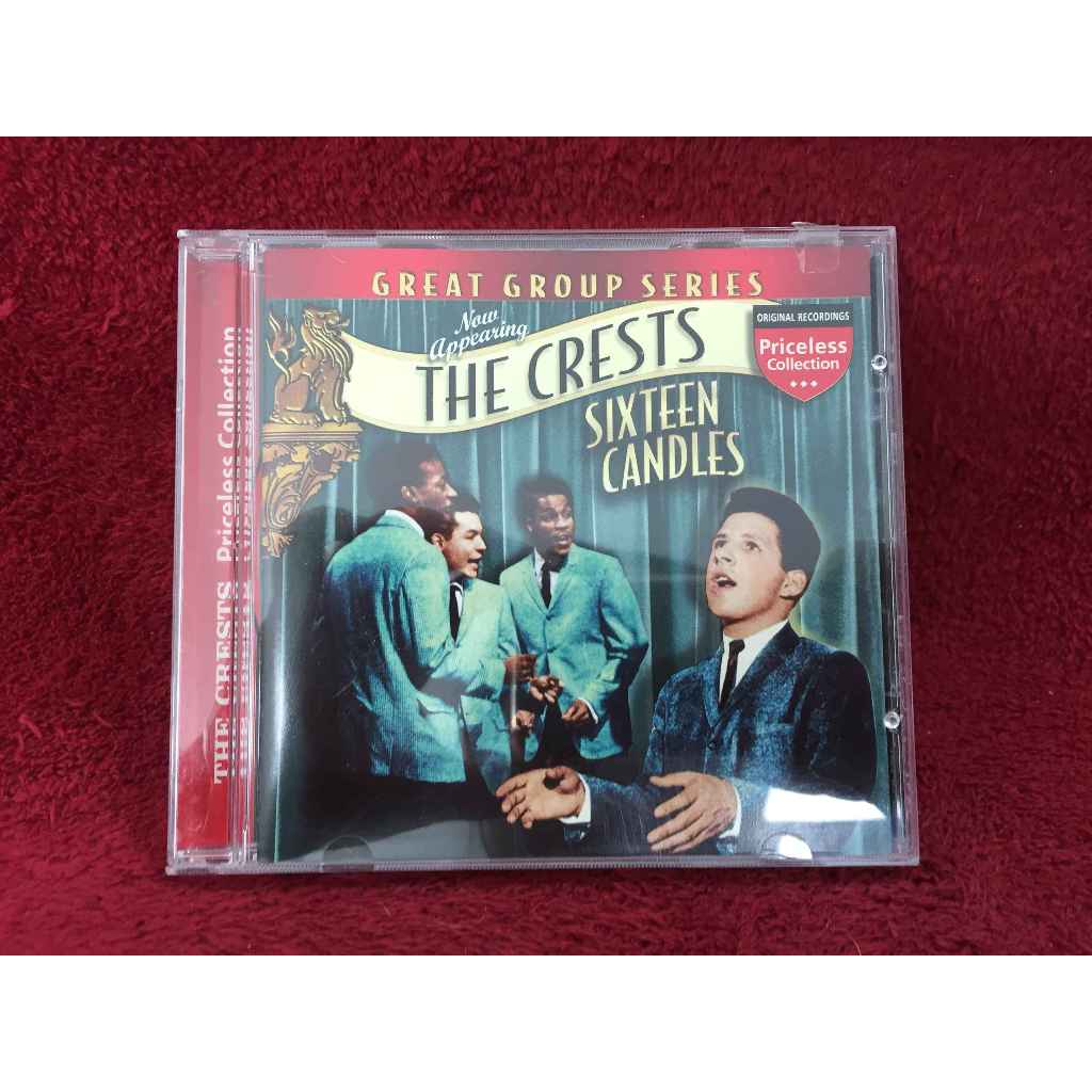 CD The Crests – Sixteen Candles สภาพตามรูปปก EA96-168