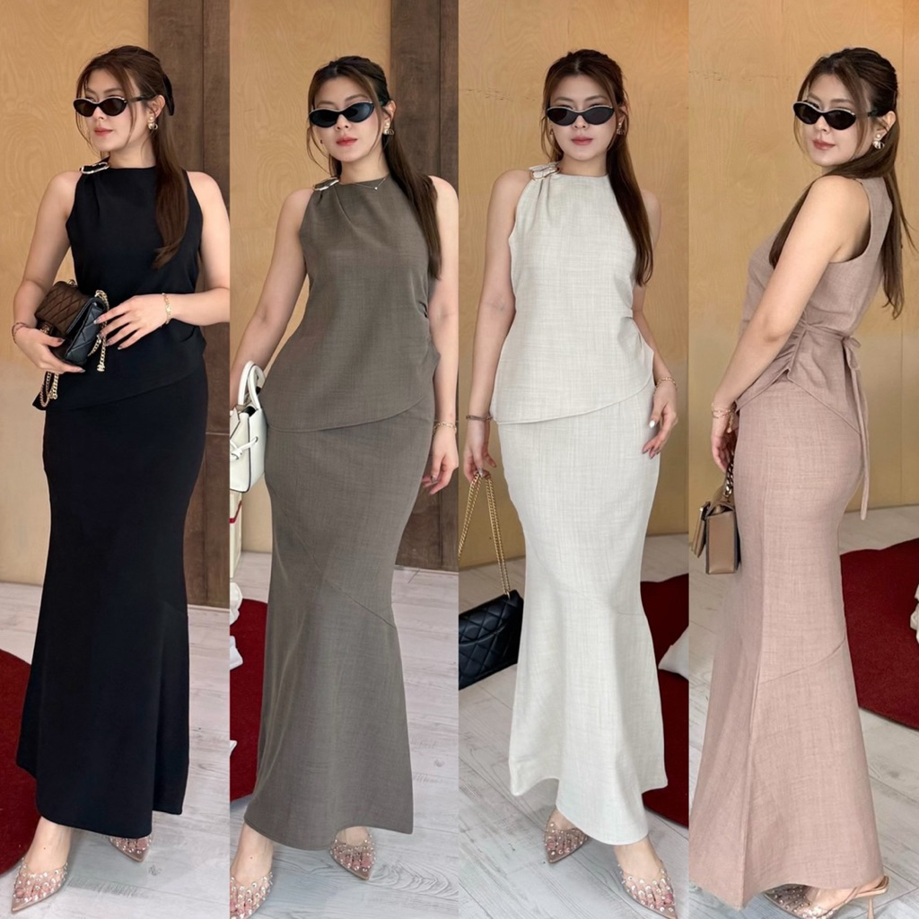 B58 ชุดเซทแฟชั่นผู้หญิงพร้อมส่ง