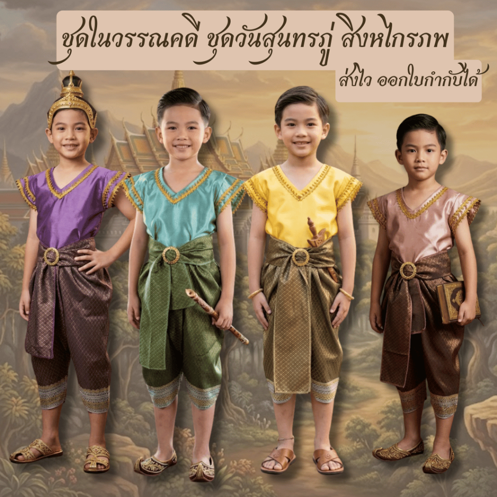 พร้อมส่ง ของเด็ก ชุดวรรณคดี วันสุนทรภู่ สิงหไกรภพ