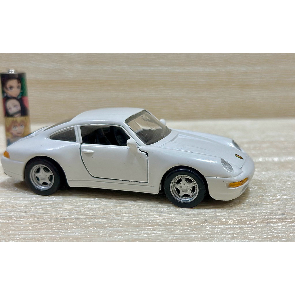 (พร้อม) โมเดลรถเหล็กสีขาว Maisto Porsche 911 Carrera 1:35