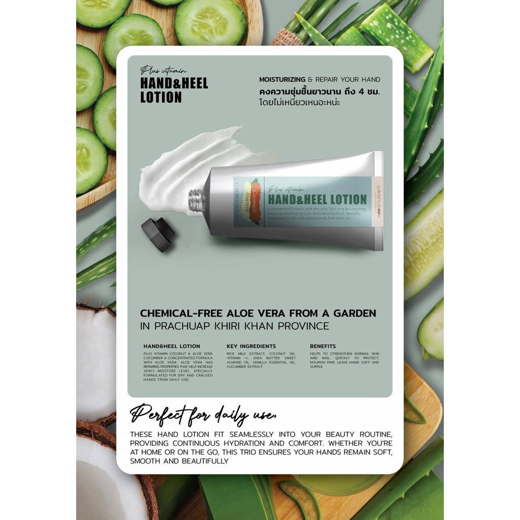 hand & heel lotion (aloevera)