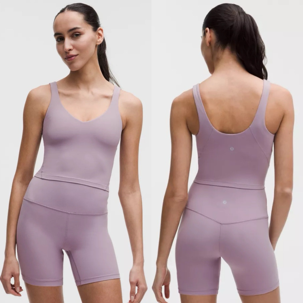 พร้อมส่ง / ของแท้ Lululemon Align Tank Top Light Support A/B Cup