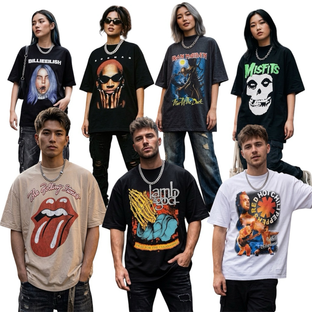 Nattarin Original เสื้อทรงโอเวอร์ไซส์ คอฟิต อก 44-46 นิ้ว ยาว 29 นิ้ว ใส่ได้ทั้งชายและหญิง ผ้าคอตตอน ส่งของทุกวัน