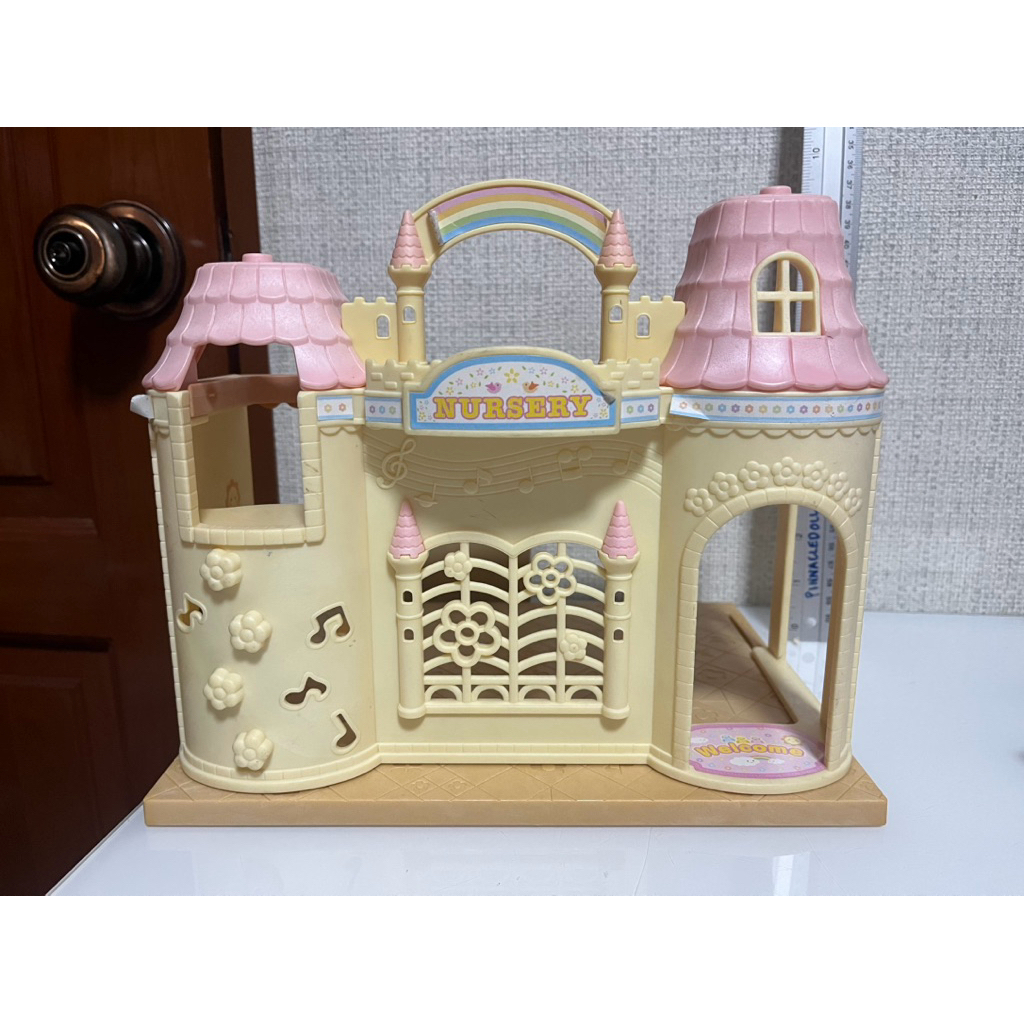 ฉาก Sylvanian families baby castle nursery ของแท้ สภาพ98%