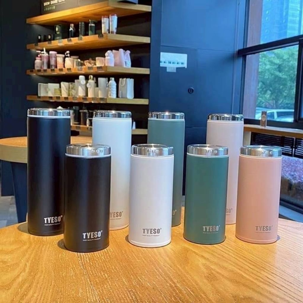 กระบอกน้ำ TYESO ของแท้‼️ รุ่น TS-8751B เก็บอุณหภูมิร้อน-เย็น