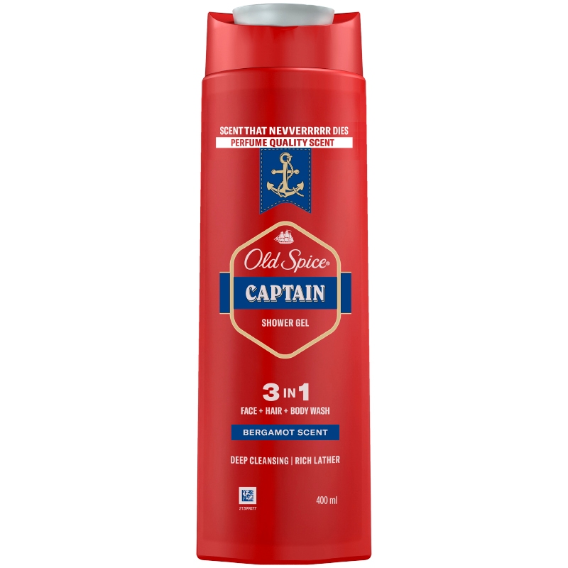 OLD SPICE โอลด์สไปซ์แคปทันบอดี้แฮร์เฟซวอช 400มล. [8001090965615]