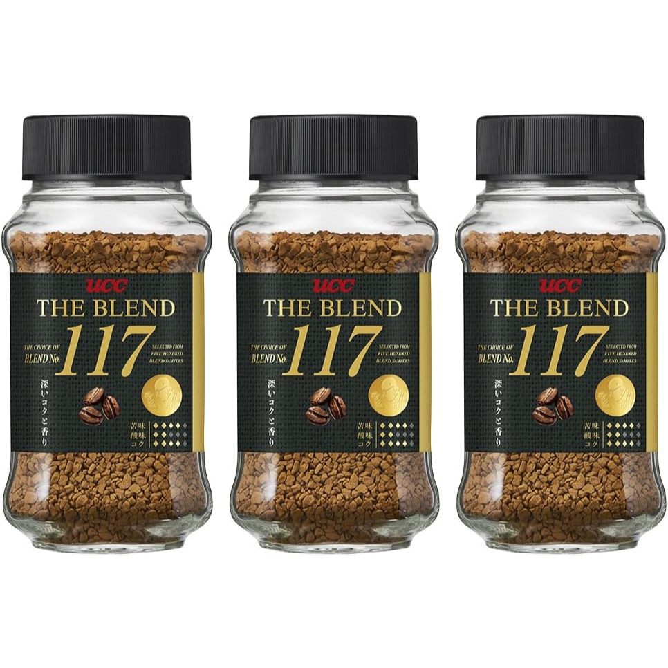 UCC The Blend 117 กาแฟสำเร็จรูป ucc  ขนาด 70 กรัม / ขวด