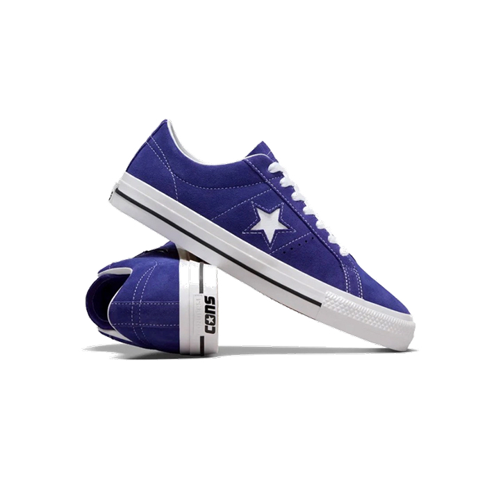 CONVERSE حذاء رجالي One Star Pro OX — كحلي — صورة 6