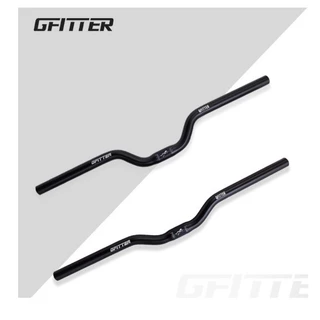 GFITTER แฮนด์ปีกนก แฮนด์ยก แฮนด์จักรยาน เสือภูเขา อลูมิเนียม ยกสูง 30 / 50 มม. ขนาด 25.4 mm ยาว 520 / 580 mm